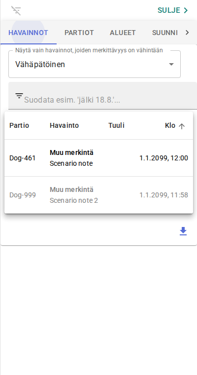 Vaatluspäevik