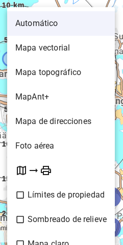 Selector de mapa