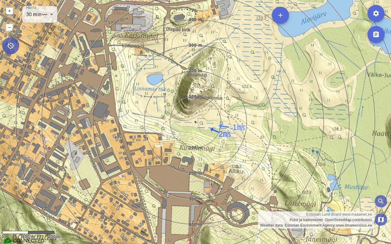 Estonia – Maa-amet terrain map