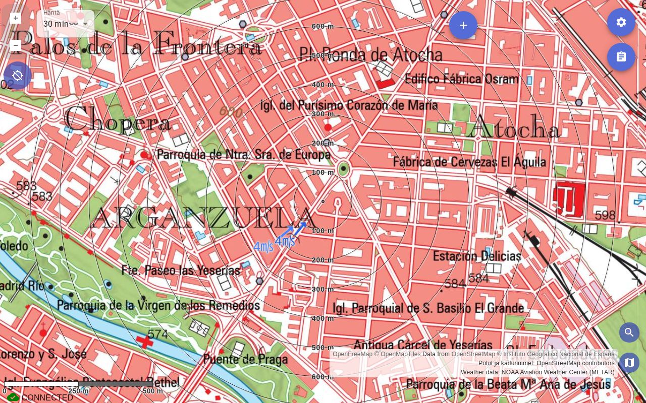 Spain – IGN España terrain map