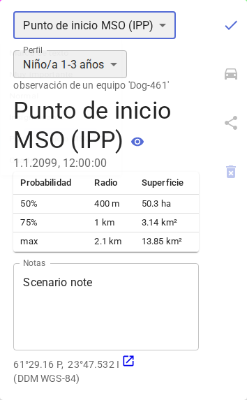 Perfil MSO en el popup de observación