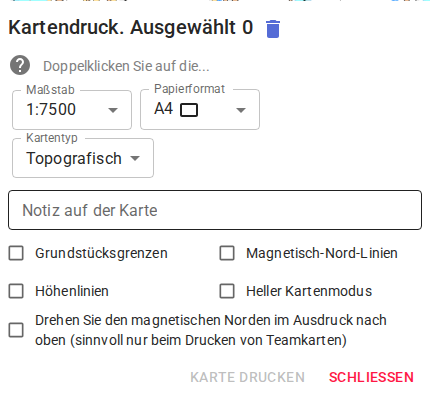 Druckdialog