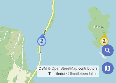 Blue is fresh, yellow is more than 30 minutes old